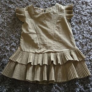 Goodnight Macaroon Tan Pleated Camisole